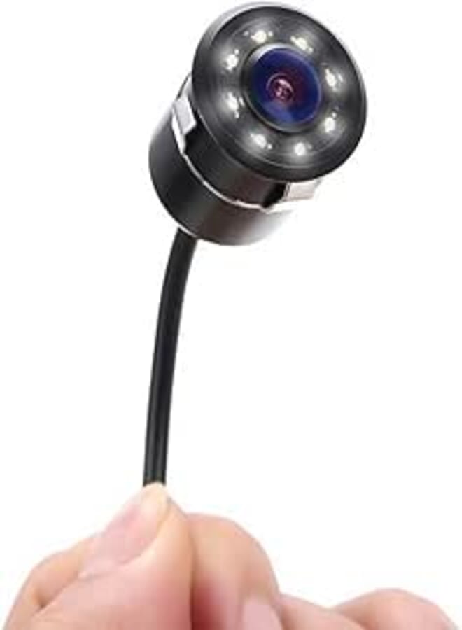 FABTEC Full HD Night Vision Moving Lines Parking Assistant Waterproof Rear View Reverse Parking Camera for All Cars